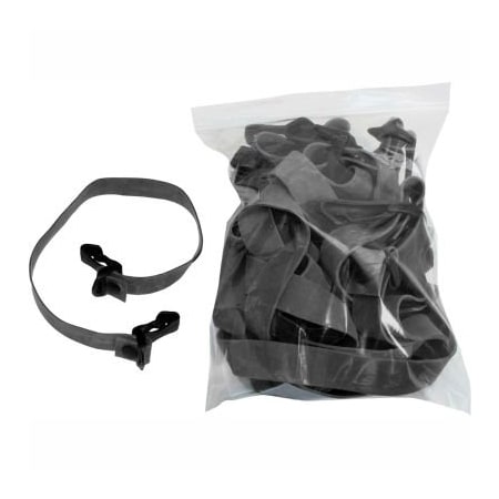 Fabrication Enterprises CanDo Adjustable Exercise Band, X-Heavy, Black, 10 Each 10-3205-10